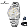 Pagani Design 2025 Vh31 Fashion Men's Quartz Watch Meteorite Dial Sapphire glass and Stainless Steel - Arabia Watches