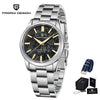 Pagani Design 2025 Vh31 Fashion Men's Quartz Watch Meteorite Dial Sapphire glass and Stainless Steel - Arabia Watches