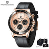 PAGANI DESIGN NEW 1664 Meteorite Dial Men's Watches Luxury Sapphire Quartz watch - Arabia Watches