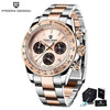 New PAGANI Design Men's Sports Quartz Watches Sapphire Stainless Steel Waterproof - Arabia Watches