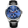 CARNIVAL New Dual Time Zone Watches for Men Automatic Multifunction Men Mechanical Wristwatches Sapphire Calendar Montre Homme - Arabia Watches