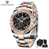New PAGANI Design Men's Sports Quartz Watches Sapphire Stainless Steel Waterproof - Arabia Watches
