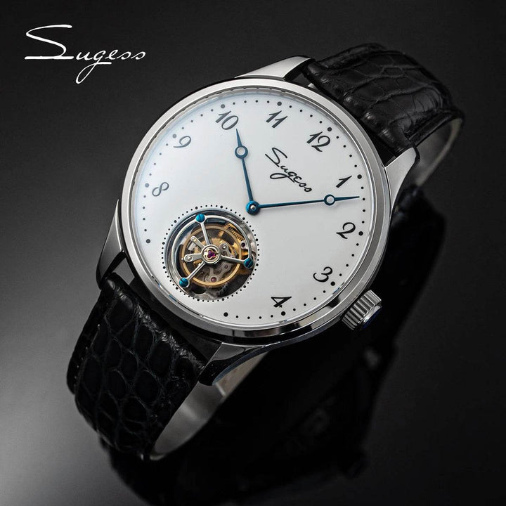 Sugess Luxury Tourbillon Men Watch Mechanical Hand Wind Original ST8230 Movement - Arabia Watches