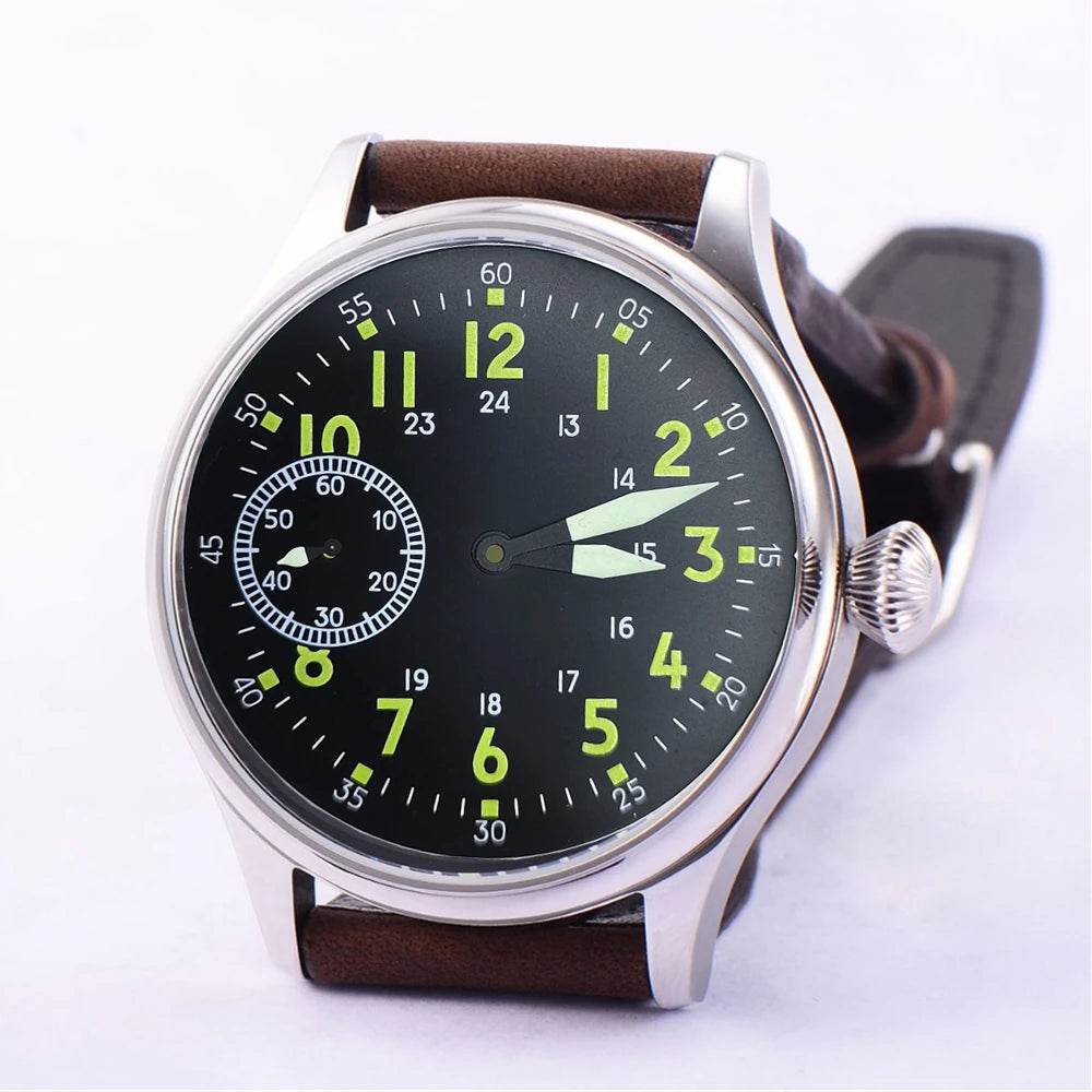 Men's Watch Seagull ST36 Manual Winding Mechanical Movement 316L Stainless Steel - Arabia Watches