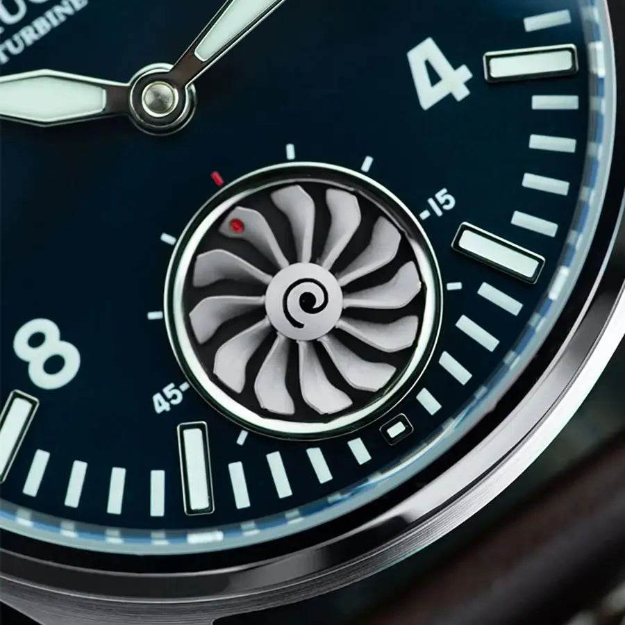 Hruodland F016 Pilot Watch Seagull Movement Mechanical BGW-9 Luminous Sapphire Crystal - Arabia Watches