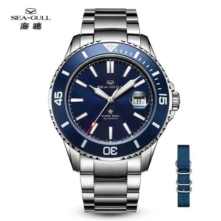 Seagull Men Watch 200m Diving Business Fashion Automatic Mechanical Watch - Arabia Watches