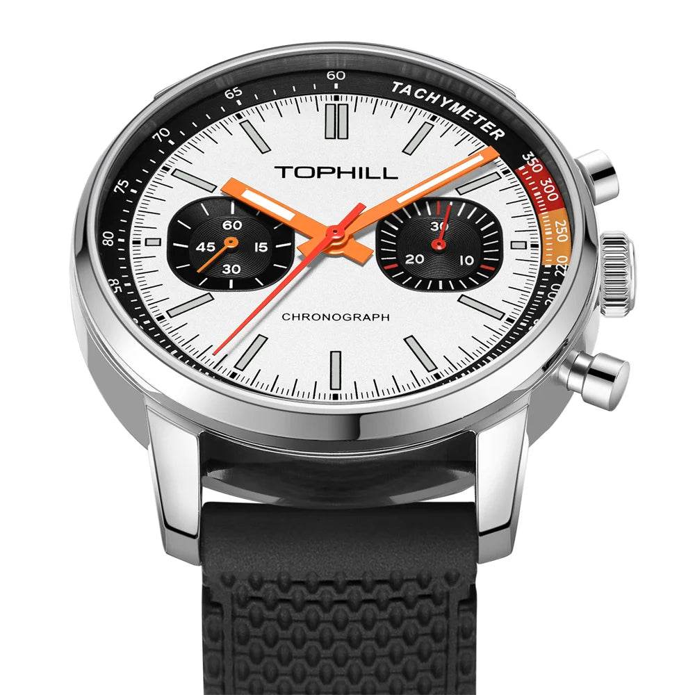 TOPHILL Panda 1963 Chronograph Mechanical Men Watch With Seagull St1901 Movement - Arabia Watches