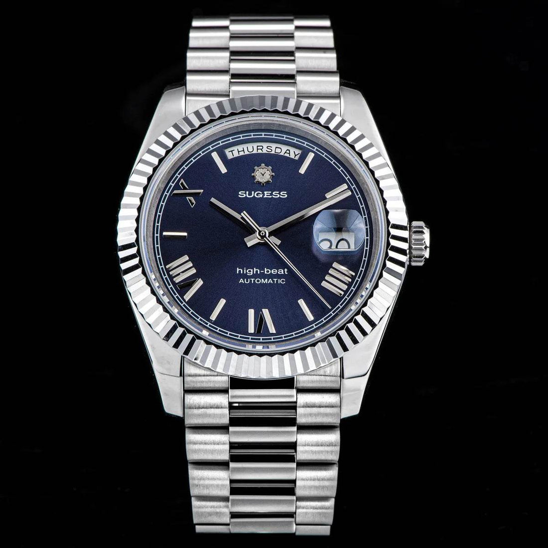2023 New Sugess Watch of Men 40mm Day Date Automatic Dandong SL3034 Movement - Arabia Watches