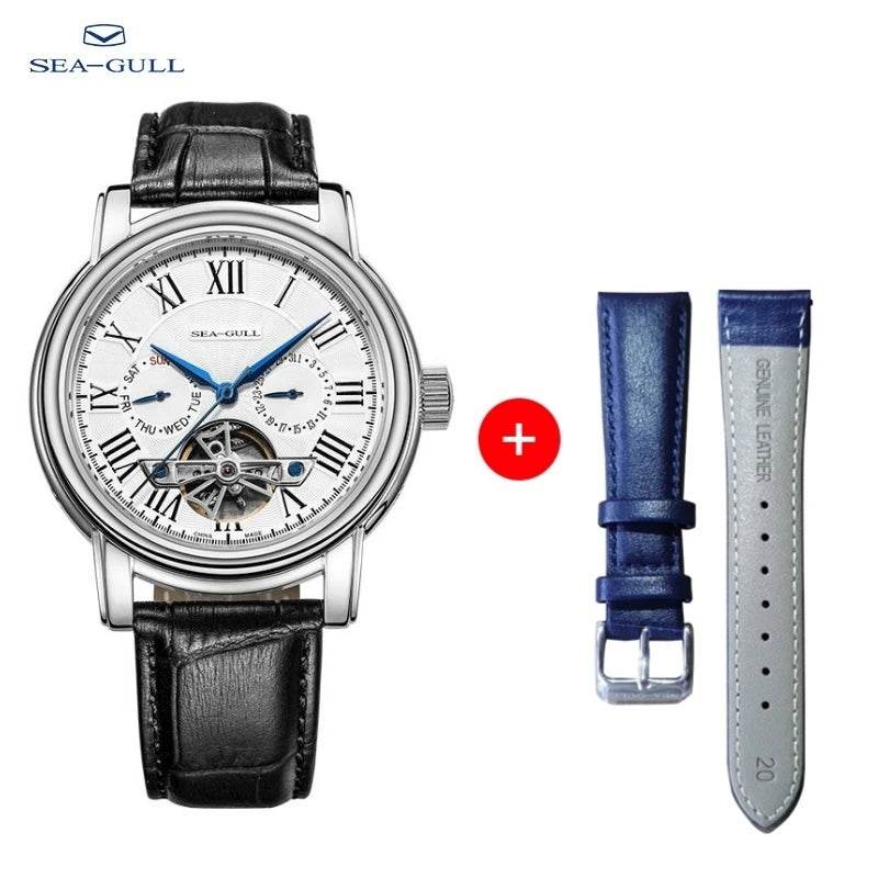 2025 New Seagull Men's Watch Automatic Mechanical Wristwatch Multi-Function - Arabia Watches