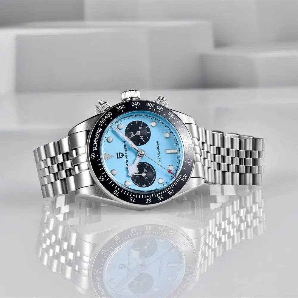 2025 New PAGANI DESIGN BB Flamingo Chronograph Luxury Sports Quartz Watch - Arabia Watches