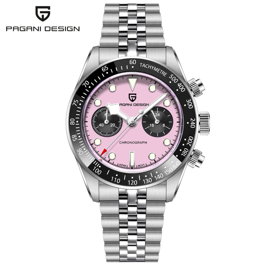 2025 New PAGANI DESIGN BB Flamingo Chronograph Luxury Sports Quartz Watch - Arabia Watches