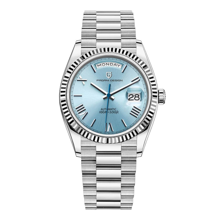 PAGANI DESIGN New Automatic Stainless Steel Watch For Men with AR Sapphire glass - Arabia Watches