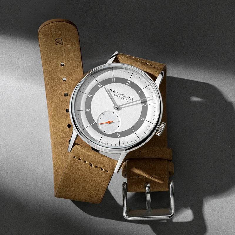 New Seagull Men Watch Automatic Mechanical Ultra-thin Watch Belt - Arabia Watches
