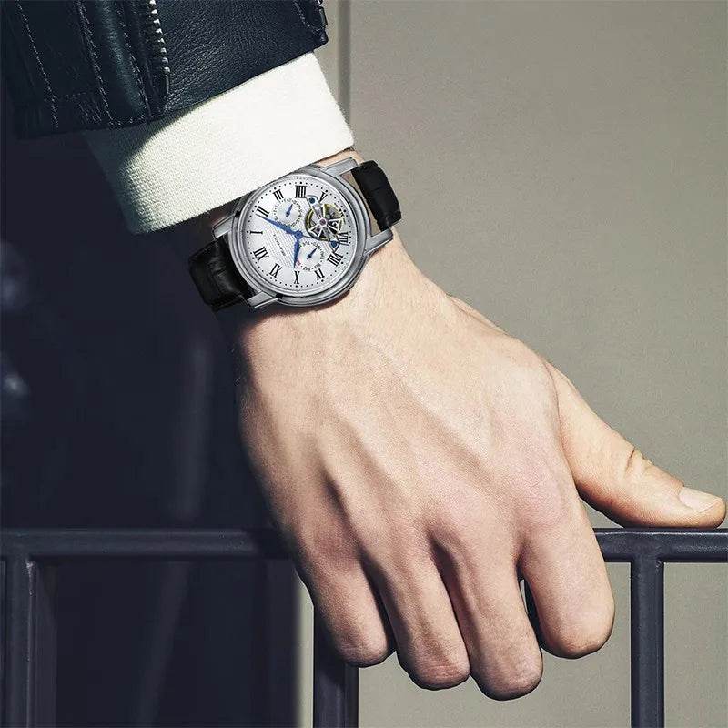 2025 New Seagull Men's Watch Automatic Mechanical Wristwatch Multi-Function - Arabia Watches