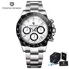 New PAGANI Design Men's Sports Quartz Watches Sapphire Stainless Steel Waterproof - Arabia Watches