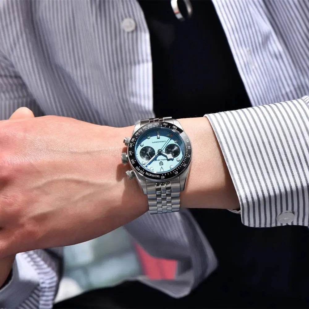 2025 New PAGANI DESIGN BB Flamingo Chronograph Luxury Sports Quartz Watch - Arabia Watches