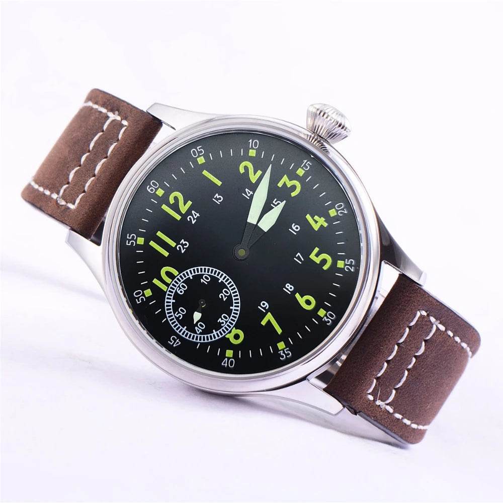 Men's Watch Seagull ST36 Manual Winding Mechanical Movement 316L Stainless Steel - Arabia Watches