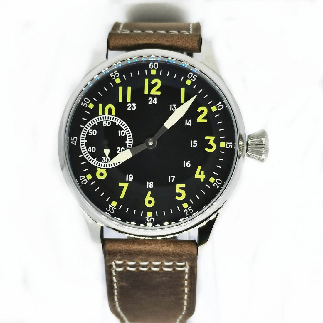 Men's Watch Seagull ST36 Manual Winding Mechanical Movement 316L Stainless Steel - Arabia Watches