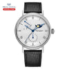 Seagull Men's Wristwatch Moon Phase Leather Automatic Mechannical Men's Watches - Arabia Watches