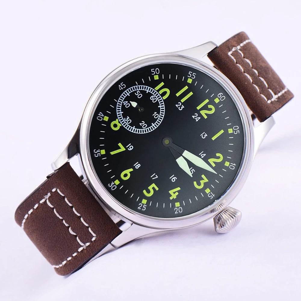 Men's Watch Seagull ST36 Manual Winding Mechanical Movement 316L Stainless Steel - Arabia Watches