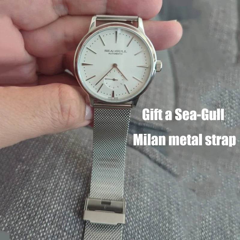 Seagull 6075 Pilot Men Mechanical Watch Top Brand Sapphire Glass Automatic Watch - Arabia Watches