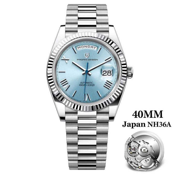 PAGANI DESIGN Rose Gold DD40 Luxury Automatic Watch For Men Mechanical Wristwatch - Arabia Watches